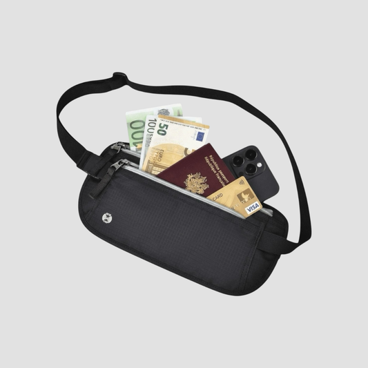 La Banane de Voyage Anti-RFID | Pochette Imperméable