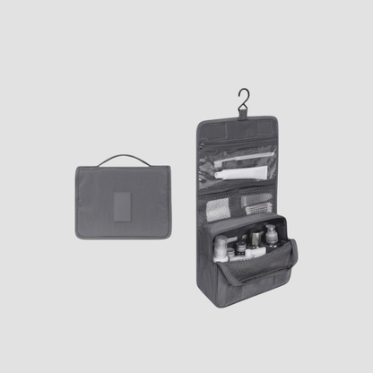 La Trousse de Toilette Suspendue | Imperméable & Multi-Compartiments